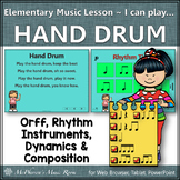 Elementary Music Lesson Hand Drum Orff, Rhythm, Instrument