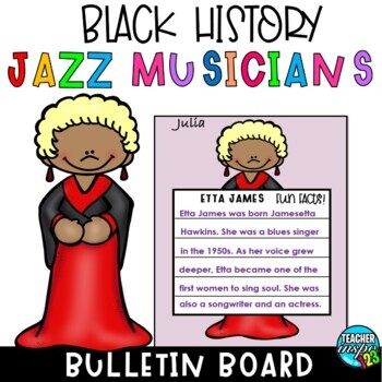 Preview of Black History Month Bulletin Board Informational Writing Craft Activities