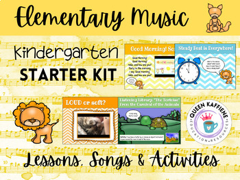 Preview of Elementary Music: Kindergarten Starter Kit