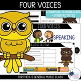 Elementary Music Lesson: Four Voices {A Wise Old Owl}