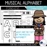 Elementary Music Lesson: Musical Alphabet {Twinkle Twinkle