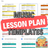 Elementary Music Lesson Plan Templates Ohio State Standards