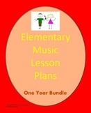 Elementary Music Lesson Plans {Bundled-Full School Year}