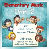 Elementary Music Lesson Plans: Unit 2, October-December