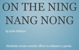 Elementary Music "On the Ning Nang Nong" Adding Sound Effe