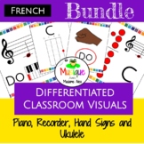 Elementary Music Room Decor | French Bundle