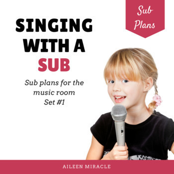 Preview of Elementary Music Sub Plans for the Non-Music Sub {Set 1}