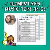 Elementary Music TEKS K-5 (Texas Essential Knowledge and Skills)