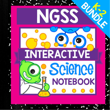 Preview of Elementary NGSS Activities & Interactive Notebooks Kindergarten, 1st, 2nd Grade