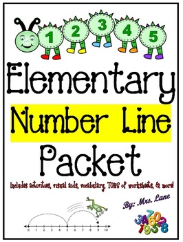 Preview of Elementary Number Line Packet (JAM-PACKED!)