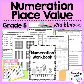 Preview of Elementary Numeration Workbook | Place Value | Numbersense