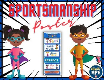Preview of Elementary PE Sportsmanship Poster