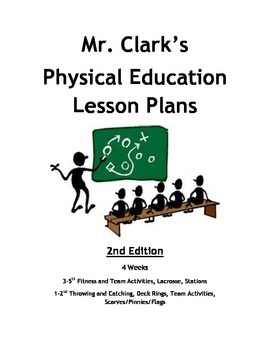 Preview of Physical Education Lesson Plans 2nd Edition