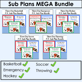 Elementary Physical Education Sub Plans MEGA Bundle