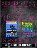Elementary Physical Education Yearly Plan 7 and 10 Bundled