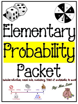 Preview of Elementary Probability Packet (SUPER JAM-PACKED!)