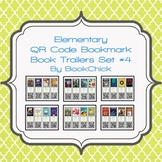 Elementary QR Code Bookmark Book Trailers Set #4