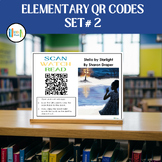 Elementary QR Code Book Trailer Signs Set #2