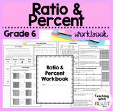 Elementary Ratio and Percent Workbook | Equivalent Ratios 