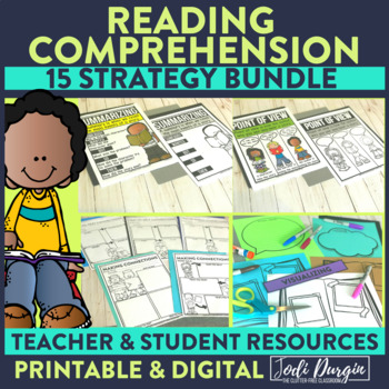 Preview of Elementary Reading Comprehension Strategies Bundle