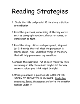 Elementary Reading & Math Strategies by Mrs. Lane | TPT