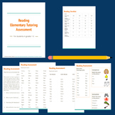 Elementary Reading - Tutoring Assessment Tool