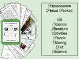 Elementary Renaissance Period Packet