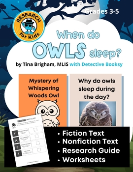 Preview of Owl Report Research Project Template Research Process Graphic Organizers