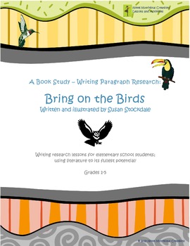 Preview of Elementary Research Topics, Library Studies, (Book Study Option), Exotic Birds