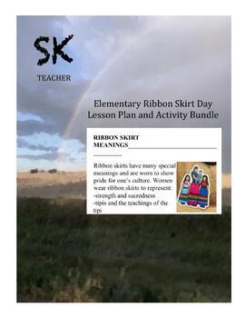 Preview of Elementary Ribbon Skirt Day Activities