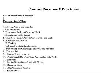 Preview of Elementary Routines and Procedures (Editable)