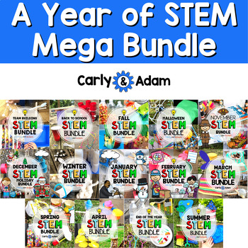 Preview of Elementary STEM Activities and Challenges MEGA BUNDLE