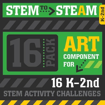 Preview of Elementary STEM Activities to STEAM Activities (Kindergarten, 1st, 2nd Grade)