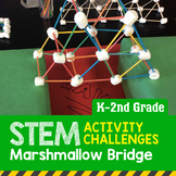 STEM Activity Challenge - Marshmallow Bridge  (Elementary)
