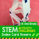 Elementary STEM Engineering Project: Index Card Tower (Ele