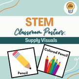 Little STEM Learners: Visual Supply Cards