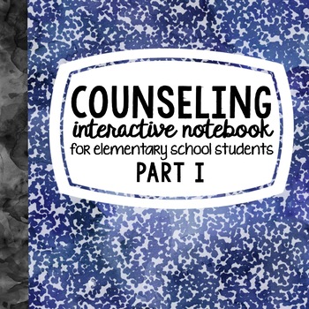 Preview of School Counseling Social Emotional Interactive Notebook