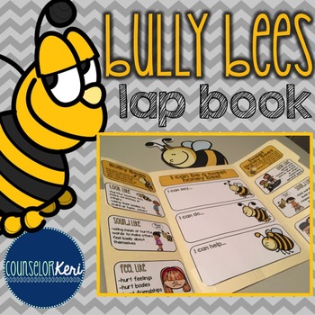 Preview of Elementary School Counseling Lap Book: Bullying Prevention for Early Elementary