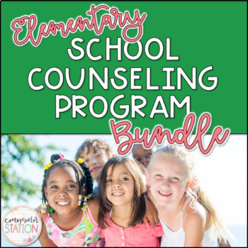 Preview of Elementary School Counseling Program 17-Resource Organization Bundle