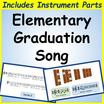 Preview of Elementary School Graduation Song (includes track and instrument parts)