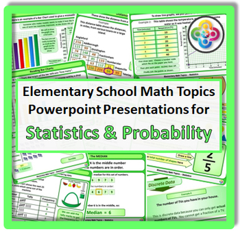 Preview of Elementary School Math Topics: STATISTICS & PROBABILITY