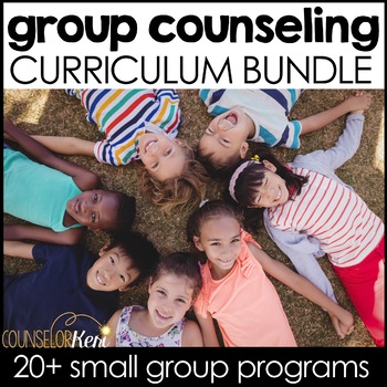 Preview of Small Group Counseling Curriculum Bundle: Group Counseling Lessons