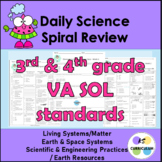 Elementary Science Daily Spiral Review
