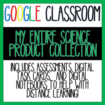Preview of Elementary Science ENTIRE RESOURCE COLLECTION for Distance Learning