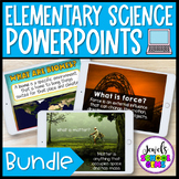 Elementary Science and STEM PowerPoints BUNDLE with Google