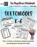 Elementary Sketchbook Jump Starter Worksheets