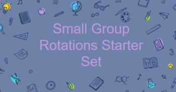 Preview of Elementary Small Group Rotations Starter Kit