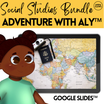 Preview of Elementary Social Studies Activities BUNDLE | Virtual Field Trip | Google Slides