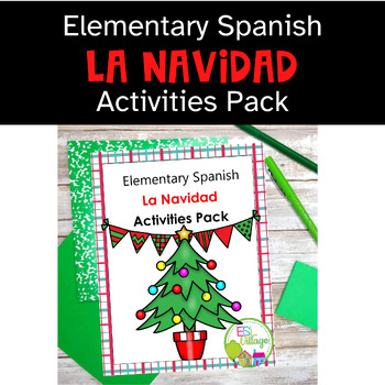 Preview of Elementary Spanish Activities Pack La Navidad