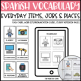 Elementary Spanish Packet | Everyday Items, Jobs, & Places